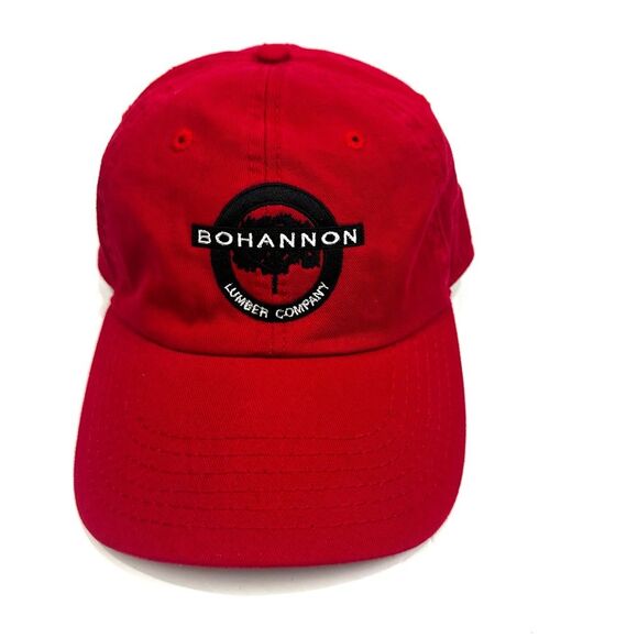 Bohannon Lumber Company Otto Red Unisex Adjustable Hat/Cap - Picture 2 of 9